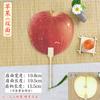 Abanico de Sandía Xiaohongshu Abanico Creativo Pintado a Mano de Fruta Abanico de Papel Xuan Verano Viaje Foto Check-in Accesorio Conmemorativo Abanico