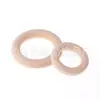 Procesamiento y Personalización de Accesorios DIY, Anillos de Madera Color Madera, Accesorios para Bolsos de Madera de Loto, Fabricantes de Anillos de Madera