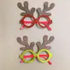 Nuevas gafas decorativas navideñas para adultos y niños, regalo de Navidad, suministros para fiestas, marcos de gafas creativos, venta al por mayor