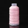 Rollo Grande de Hilo de Algodón Estilo Cielo Estrellado, Hilo para Tejer de Color Sólido, Cordón para Pulseras DIY, Material de Cordón para Abalorios al por Mayor