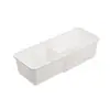 Primera Cesta de Almacenamiento de Escritorio Apilable de Bainabang, Caja de Almacenamiento Desmontable y Extensible, Caja de Almacenamiento de Plástico para Papelería y Cosméticos