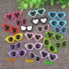Accesorios Redondos de Resina para Manualidades para Tocados, Gafas, Fundas de Teléfono, Piezas de Resina en Forma de Corazón, Pegamento de Crema y Materiales para Zapatos Crocs