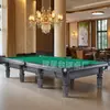 Mesa de Billar Xinsheng Star Modelo Estándar para Uso en Casa Mesa de Billar Interior Modelo Estándar para Adultos Sala de Billar Comercial Billar Estilo Ruso