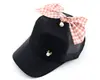 Gorra de Malla con Lazo para Niñas Venta al por Mayor Verano Nuevo Sombrero de Protección Solar Estilo Coreano ins Dulce Gorra de Béisbol para Niños Transfronterizo