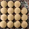 6cm 15 Piezas Bolas de Navidad Afelpadas Transfronterizas Decoraciones de Bolas para Árbol de Navidad Afelpadas Adornos de Plástico para Colgar en Navidad