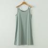 Camisón de Mujer Primavera y Verano Nuevo Algodón de Fibra Larga Absorción de Humedad Transpirable Suave Cómodo Casual Suelto Algodón Puro Ropa para el Hogar Pijama