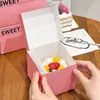 Caja para Pastel de Celebridad de Internet Mini Caja de Pastelería Bolsa de Embalaje para Postres Horneados Caja de Embalaje para Mousse Tiramisú Venta al por Mayor
