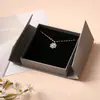 Caja de Empaque para Joyería, Caja Plegable Magnética con Tapa abatible, Pulsera, Anillo, Collar, Joyero, Pulsera Personalizable