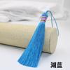 Colgante de Fruto con Borla Cabeza de Color Fruto Gordo Pequeño Colgante de Abanico de Fruto Pequeño Colgante de Flecos Antiguo Hanfu Marcador de Libro Rompe Presión con Borla