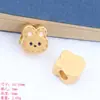 Acessórios de ouro de areia do Vietnã pulseira de contas de coelho gato de desenho animado corda de cabelo material de contas acessórios de joias diy atacado
