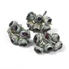 Ramo de flores artificiales estilo europeo accesorios para corona de bricolaje material de caja de regalo de flores artificiales flor decorativa para ropa sombrero tocado