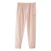 Pijama Popular de Franela de Doble Cara para Mujer, Pantalones de Terciopelo Engrosados, Pantalones Casuales Cálidos Confortables para el Hogar de Otoño e Invierno