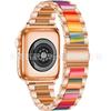 Adequado para Apple Watch Applewatch11-1Se Série Completa Pulseira de Relógio de Resina Leve de Luxo em Metal em Estoque