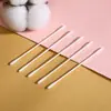 Cotonete de Purificação Fino com Duas Pontas Descartável Haste de Limpeza para Remoção de Poeira Cotonete Livre de Poeira para Instrumentos Eletrônicos Cotonete de Purificação com Ponta Redonda