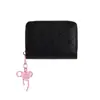 Porta-cartões feminino simples novo estilo coreano, porta-cartões sanfonado curto, carteira de PU, porta-moedas, fabricante transfronteiriço, atacado em estoque