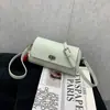 Bolsa Pequena Quadrada Corrente Moda Tendência Coreana Retrô Versátil Fivela Estilosa Fresca Doce Ombro Único Transversal