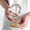 [Personalizado] Adornos de Bola de Cristal de Hierro Forjado para Recibidor, Decoraciones de Sala de Estar, Regalos Empresariales, Premios y Recuerdos