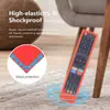 Adecuado para Mando a Distancia en Inglés Jvc Tv Rm-C3362, Funda Protectora de Silicona, Engrosada, Buena Sensación al Tacto, Anticaídas, Antideslizante