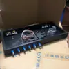 Caixa de terminal de rack de cabo de fibra óptica de 12 portas e 24 núcleos, caixa de junção de cabo de fibra óptica, totalmente equipada com caixa de emenda SC/FC/LC
