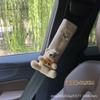 Funda de Cinturón de Seguridad para Hombro de Coche Personalidad Linda Dibujos Animados Funda Individual Larga para Hombro Suministros de Decoración Interior de Coche para Hombres y Mujeres