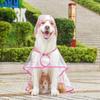 Impermeable para Mascotas Senwan Amazon Perro Grande Transparente Salida Perro Grande Impermeable para Perros Border Collie Ropa para Perros Mayoreo