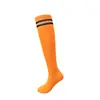 Meias de Futebol Finas Acima do Joelho para Adultos e Crianças, Meias Antiderrapantes Absorventes de Suor, Meias Esportivas, Meia de Futebol
