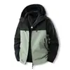 Nueva Chaqueta Impermeable y a Prueba de Viento para Exteriores para Hombres y Mujeres, Chaqueta Casual Versátil de Color Contrastante, Moderna y Tendencia