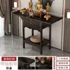 Mesa de Oferendas, Altar Budista, Mesa de Incenso Doméstica, Armário de Buda, Santuário, Mesa de Entrada Estilo Chinês Novo, Armário do Deus da Riqueza Não de Madeira Maciça, Mesa de Oferendas, Mesa de Altar