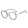 Las gafas de miopía transparentes ultraligeras para mujer se pueden equipar con monturas grandes de grados adelgazantes, gafas en línea lisas, monturas de gafas para hombre, anti-luz azul