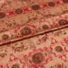 Tecido para Vestuário Feminino de Primavera e Verão, Jacquard Geométrico de Estilo Antigo, Fio Nuvem Fragrante de Peso Pesado, Jacquard de Nuvem Vermelha