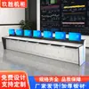 Consola de despacho de control, escritorio de monitoreo, banco de trabajo, consola de operación de sala de control central, centro de mando, sala de computadoras, mesa de sala de monitoreo