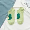 Calcetines Nuevos de Frutas y Barcos de Verano Estilo Japonés Ins Boca Baja Delgados para Mujer Calcetines Lindos Calcetines Estilo Coreano Calcetines de Algodón para Estudiantes