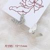 Ins Aleación Delfín Mariposa Dulce Viento Fresco Colgante DIY Joyería Hecha a Mano Pulsera Collar Pendientes Accesorios de Colgante Material