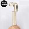 Percha de Plástico Madera Maciza Gancho Accesorios Gancho Plano Dorado Negro Gancho Redondo Largo Gancho Especial para Perchero Niquelado