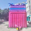 Escorregador aquático inflável em formato de coqueiro, adequado para acampamentos ao ar livre e festas na piscina, disponível com descontos especiais para compras em grande quantidade.