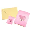 Tarjetas de Felicitación Especiales para el Día de San Valentín con un Toque de Lujo, Tarjetas Románticas Pop-Up 3D, Bendiciones de Escultura de Papel Hechas a Mano