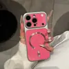 Adecuado para funda de teléfono magnética para iPhone 17 Pro Max con textura de mezclilla, le da a Apple 16 una sensación premium, se transforma en una cubierta protectora en 15 segundos