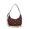 Bolsa de mão de poá nicho estilo coreano para mulheres, nova moda 2026 bolsa de grande capacidade para o dia a dia, bolsa de ombro transversal casual estilo bolinho