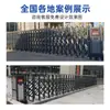 Fábrica de Puertas Retráctiles Eléctricas de Aleación de Aluminio Unidad Puerta Retráctil Automática de Acero Inoxidable Escuela Puerta Corredera Inteligente con Control Remoto