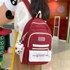 Mochila para Estudantes Femininas Versátil Estilo Ins Mori Mochila Escolar Mochila de Grande Capacidade Estilo Coreano para Alunos do Ensino Fundamental, Ensino Médio e Ensino Médio