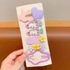 Franja infantil nuvem bb clipe meninas não machucam o cabelo alto valor cor hairpin baby testa quebrado hairpin menina cocar