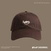 Gorra de Cabeza Grande para Mujer Estilo Coreano Combinable Gorra de Béisbol de Ala Ancha que Muestra el Rostro Gorra Pequeña para Pareja Protector Solar Sombrero para el Sol para Hombre