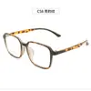 Marco Cuadrado Grande de TR90 Adelgazante Estilo Ins Marco de Gafas Liso Se Puede Personalizar con Lentes Graduados Fabricante de Gafas Danyang Venta al por Mayor 6870