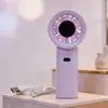 2026 Novo Modelo Ventilador Elétrico Mini Portátil Manual Fresco e Simples com Cordão para Viagem ao Ar Livre Presente Ventilador Pequeno
