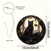 Directo de Fábrica Transfronterizo Temu Serie Mundo Animal Colección Colgantes de Disco Acrílico Coloridos Decorativos para Interiores y Exteriores