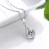 Nuevo collar plateado de celebridad de Internet, colgante suave para clavícula, cadena para el cuello, regalo para novia, corazón eterno, colgante de corazón.