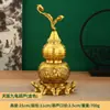 Adorno de Calabaza de Medicina de Nueve Tortugas de Latón, Decoración de Calabaza Abierta de Ocho Trigramas de Latón, Decoración del Hogar, Venta al por Mayor de Artículos de Cobre