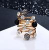 Anillo de Latón de Frijol Dorado Pequeño para Mujer Nuevo Fabricante de Joyería Venta al por Mayor Joyería Aliexpress Pequeño Regalo