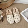 Pantuflas Casuales Antideslizantes de Suela Gruesa con Punta Cerrada para Aumentar la Altura 2025 Nuevas Mocasines Retro Franceses con Lunares Birkenstock