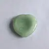 Pedra Crua de Cristal Natural Pedra em Formato de Coração Pedra para Alívio de Estresse Brinquedo Peça 4cm Pedra de Massagem Pedra para Alívio de Estresse no Polegar Pedra de Energia Pequeno Ornamento
